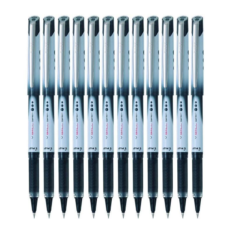文具推荐 百乐 (PILOT) BLN-VBG5 拔冒式威宝走珠笔，办公高效从一支好笔开始